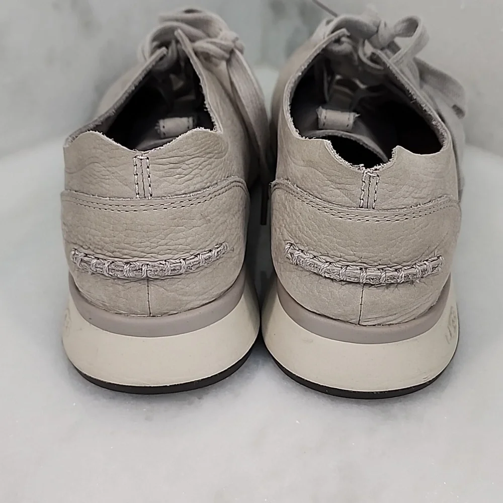Ugg Womens Sneakers Adaleen Light Grey Cream Size 7
